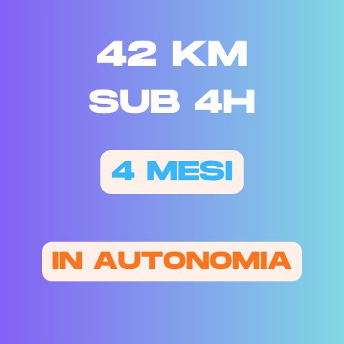 Coaching Maratona (42 km) · Sub 4h — Smart