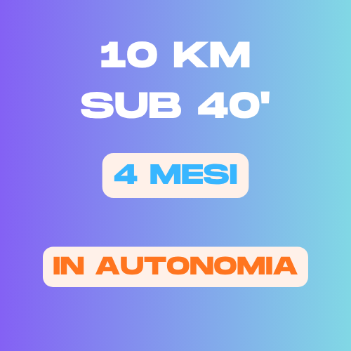 Coaching 10 km · Sub 40 — Smart
